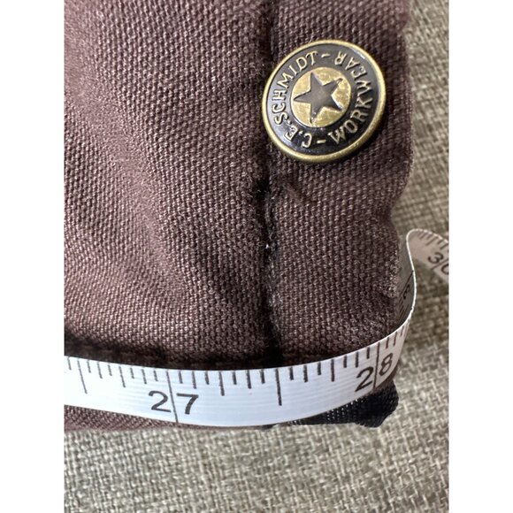 Ladies C.E. Schmidt Workwear Brown Bib Overalls Size Large Regular Outdoors - Picture 5 of 5
